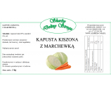 Ekologiczna kapusta kiszona z marchewką wiadro 3kg Brak