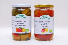 Ekologiczna papryka konserwowa