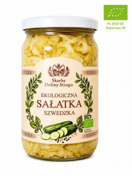 Ekologiczna sałatka szwedzka 670g