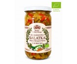 Ekologiczna sałatka wielowarzywna z kurkumą 670g