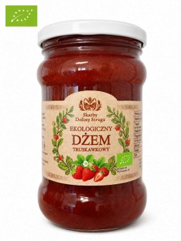 Ekologiczny dżem z truskawki 300g